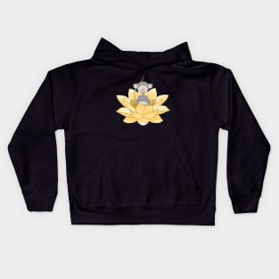 Meditating Mouse Kids Hoodie